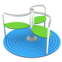 Карусель дитяча Пелюсток пластик 